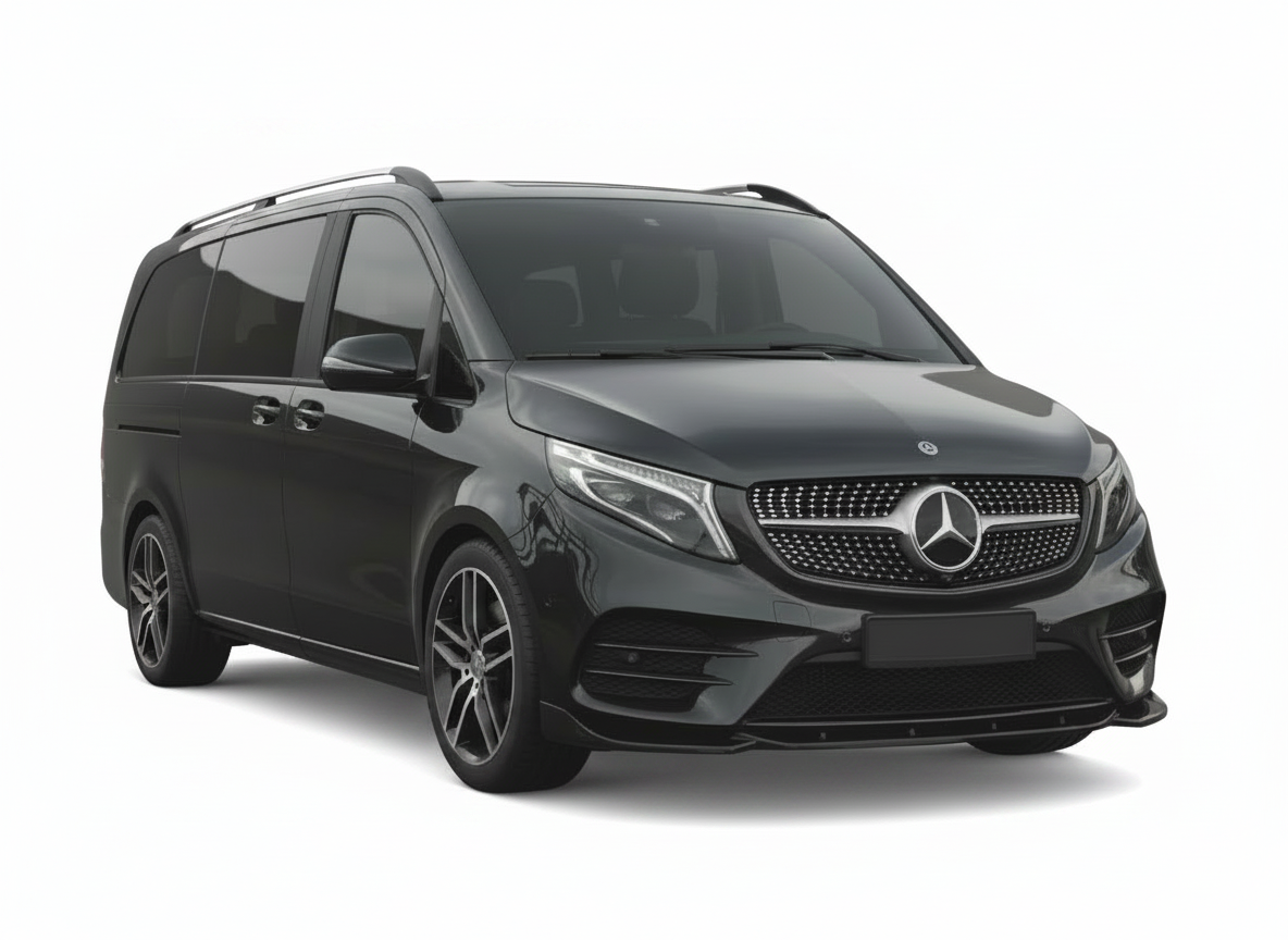 Front Splitter for Mercedes V Class W447 Facelift AMG-Line (2019+) 3 Gloss Black Front Splitter Lip Spoiler for Mercedes V Class W447 Facelift AMG-Line 2019+