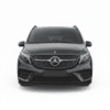 Gloss Black Front Splitter Lip Spoiler for Mercedes V Class W447 Facelift AMG-Line 2019+