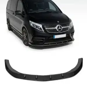 Mercedes Vito W447 Front Splitter Gloss Black standard bumper (2014–2019)