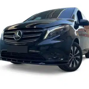 Gloss Black Front Splitter Lip for Mercedes Vito W447 Facelift 2020+ and W447 2014-2020 Models