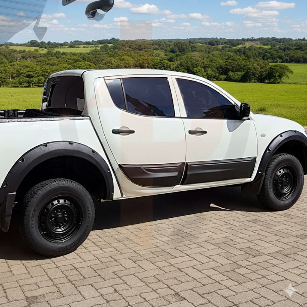 MITSUBISHI L200 Series 4 2007-2014 Side Door Body Cladding 1 MITSUBISHI L200 Series 4 2007-2014 Side Door Body Cladding