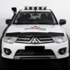 Mitsubishi L200 Bonnet Protector 2007-2014 Gloss Black