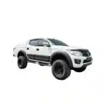 Mitsubishi L200 Series 5 Side Door Moulding (2015-2019) - Matte Black 3 Mitsubishi L200 Series 5 Side Door Body Cladding (2015-2019)