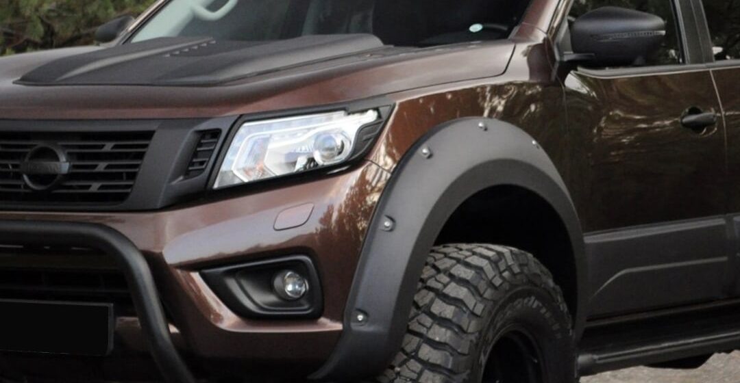 Nissan Navara NP300 D23- Fender Flare Wheel Arch Extensions - 75mm