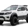 Premium Nissan Navara NP300 2017+ Adblue Wide Wheel Arch Kit in Matte Black by Plus Auto Style