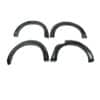 Matte Black Wide Wheel Arch Kit Extensions for Nissan Navara NP300 D23 2014-2017 Non-AdBlue