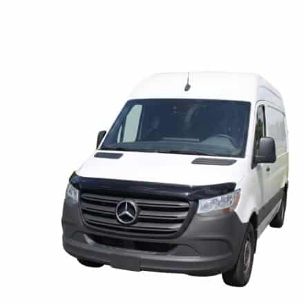 Mercedes Sprinter W907 2018 Onwards Bonnet Protector 1 Black stone chip protection bonnet protector for Mercedes Sprinter W907 (2018-present)