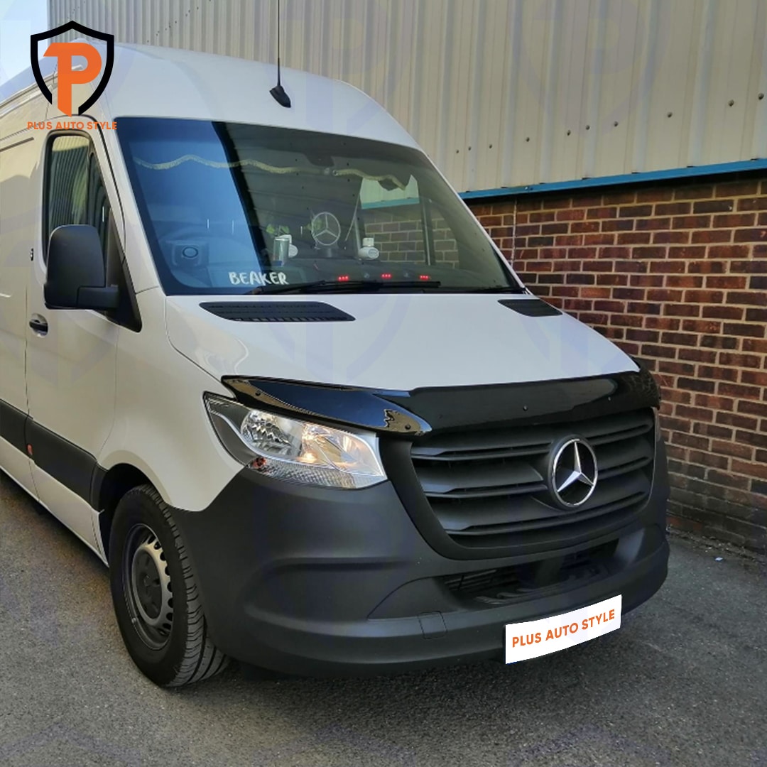 thumbnail image 2 of Front Hood Deflector Guard For Sprinter W907 2019- Bug Shield Bonnet 2 of 13