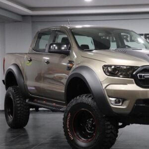 Ford Ranger T6-T7-T8 MATTE BLACK BIG (ULTRA) Fender Flares – Wheel Arch Extensions Set of 4 – Black