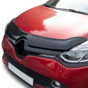 Black Gloss Bonnet Protector for Renault Clio MK4 (IV) Hood Guard Deflector