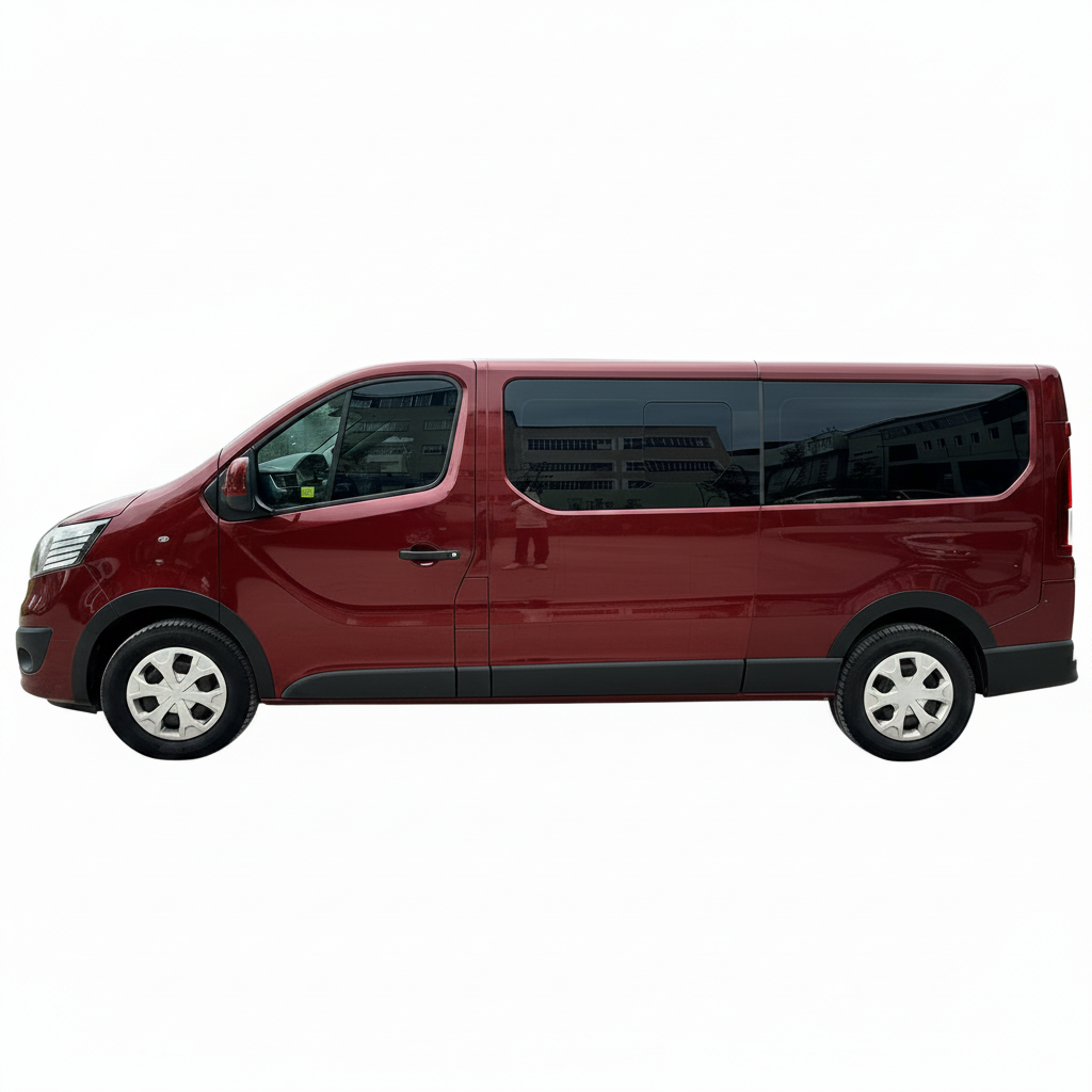 Wheel Arch Trims Cover for Renault Trafic 2022+ (8 pcs) 1 Full 8-piece wheel arch trims cover kit in matte black for Renault Trafic vans.