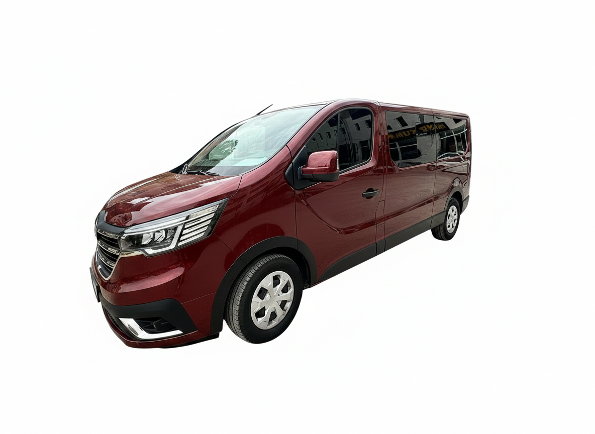 Wheel Arch Trims Cover for Renault Trafic 2022+ (8 pcs) 2 Full 8-piece wheel arch trims cover set in matte black for Renault Trafic vans.