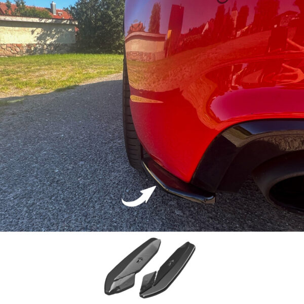 AUDI RS3 8V Sportback 2015-2016 Rear Side Splitters (2 Pcs)