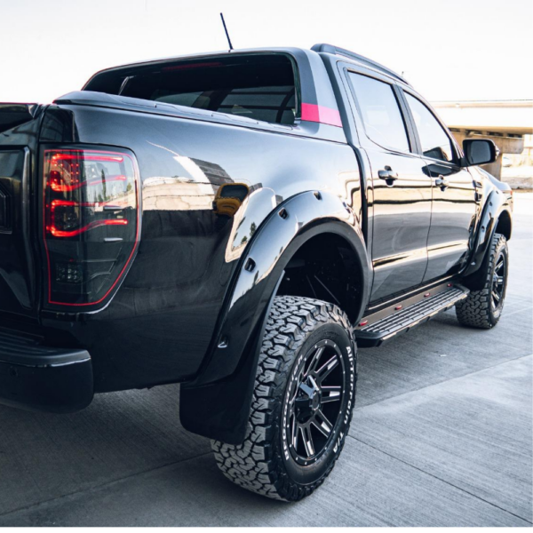 Ford Ranger Gloss Black Fender Flares (T6, T7, T8) - Image 4
