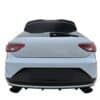 Rear roof spoiler cap for Seat Leon Cupra MK3 (2012-2016) in gloss black finish.