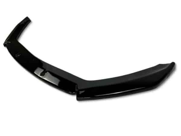 Front Splitter for Seat Leon FR / Cupra MK3 Facelift (2017-2019) 5 Gloss black front splitter for Seat Leon Mk3.5 Facelift FR and Cupra (2017-2019), aggressive front bumper lip spoiler.