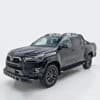 Toyota Hilux 2015+ gloss black body cladding kit contents, four ABS panels with primer wipes and installation manual