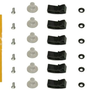 VW Amarok 2010-2022 Bonnet Protector Hood Deflector Assembly Fitting Plastic Clips