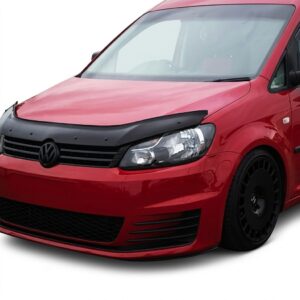 Black Smoked Bonnet Protector for VW Caddy MK3 Facelift 2010-2015 Hood Guard
