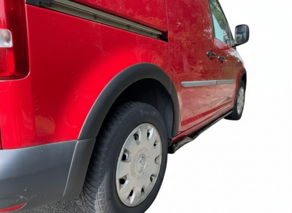 Matte Black Wheel Arch Trims for VW Caddy MK4 SWB 2015-2021 Set of 4