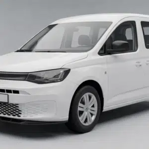 Gloss black front splitter lip for Volkswagen Caddy MK5 2020 plus models