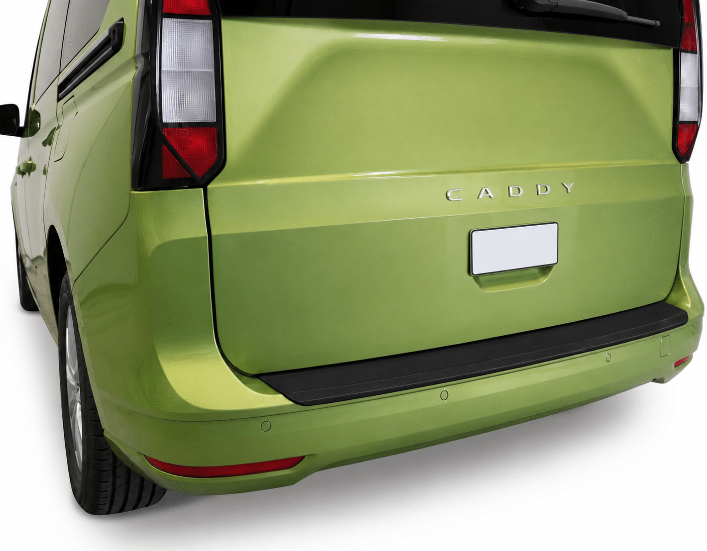 Rear Bumper Protector Cover Guard for VW Caddy MK5 2021+ 3 High-quality anti-scratch bumper trim designed specifically for VW Caddy MK5. Compatible with all body styles including Cargo, California, Life, and Maxi versions. Provides ultimate protection against loading wear and scratches.