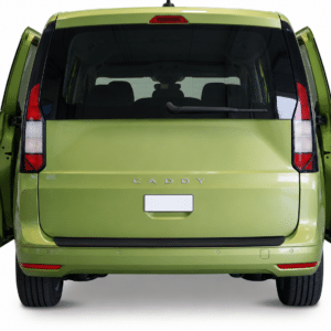 High-quality anti-scratch bumper trim designed specifically for VW Caddy MK5. Compatible with all body styles including Cargo, California, Life, and Maxi versions. Provides ultimate protection against loading wear and scratches.