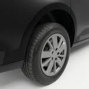 Gloss Black Wheel Arch Fender Flare Trim covers for VW Caddy MK5 2021