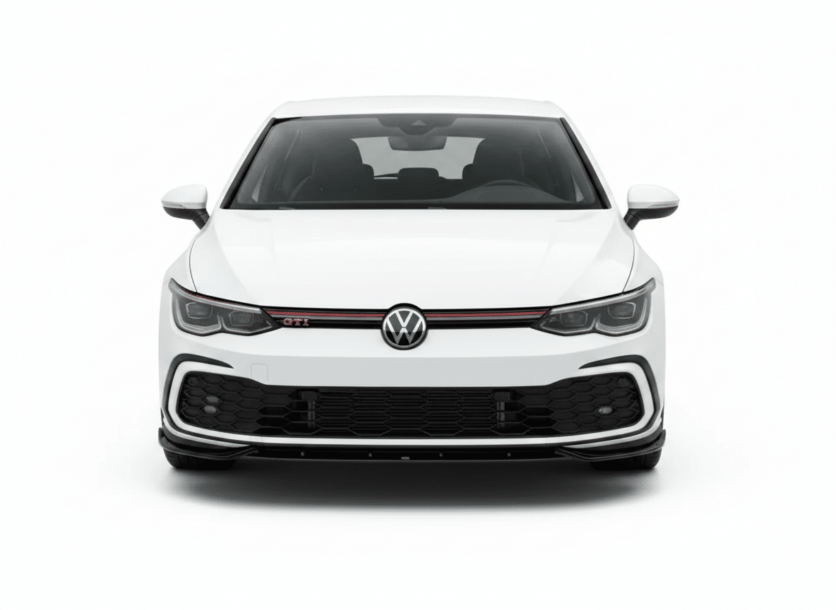VW Golf MK8 R-Line GTE Front Splitter Lip (2020 Onwards) 1 Gloss black V2 front splitter made for the 2020-2024 VW Golf MK8 GTI GTE R-Line.