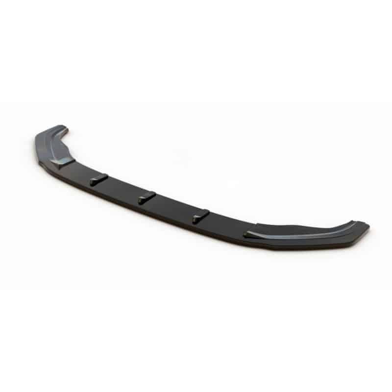 Front Splitter V.1 for VW Golf MK7 GTI / GTD (2013–2016) 5 VW Golf GTI Front Splitter V1 ABS Gloss Black Product Shot FS-AAD-CP-511