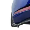 Gloss black rear side splitters for VW Golf Mk7.5 R facelift models.