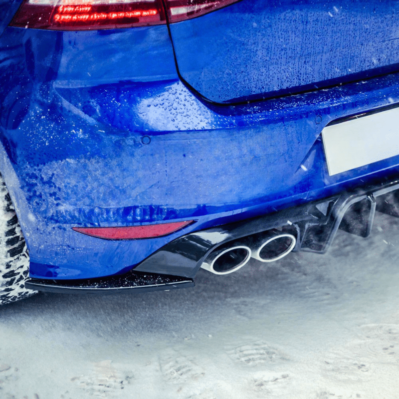 Heartbreaking VW Golf MK7 R Rear Side Splitter 2013–2016