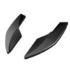 VW Golf MK7 R Rear Side Splitter ABS Plastic Product Shot Gloss Black RS11.020