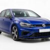 Gloss Black Front Splitter Bumper Lip for VW Golf MK7.5 R 2017-2020