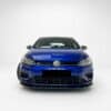 Gloss Black Front Splitter Bumper Lip for VW Golf MK7.5 R 2017-2020