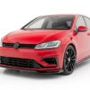 Gloss Black Front Splitter Lip V.2 for VW Golf MK7.5 R Facelift 2017-2020