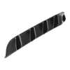 VW Tiguan R MK2 Facelift Rear Valance ABS Gloss Black Side Profile