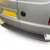 Black rear bumper protector guard for VW Transporter T5 T5.1 T6 2010-2015 models