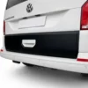 VW Transporter T6 Tailgate Cover Matte Black. Fits T6.1
