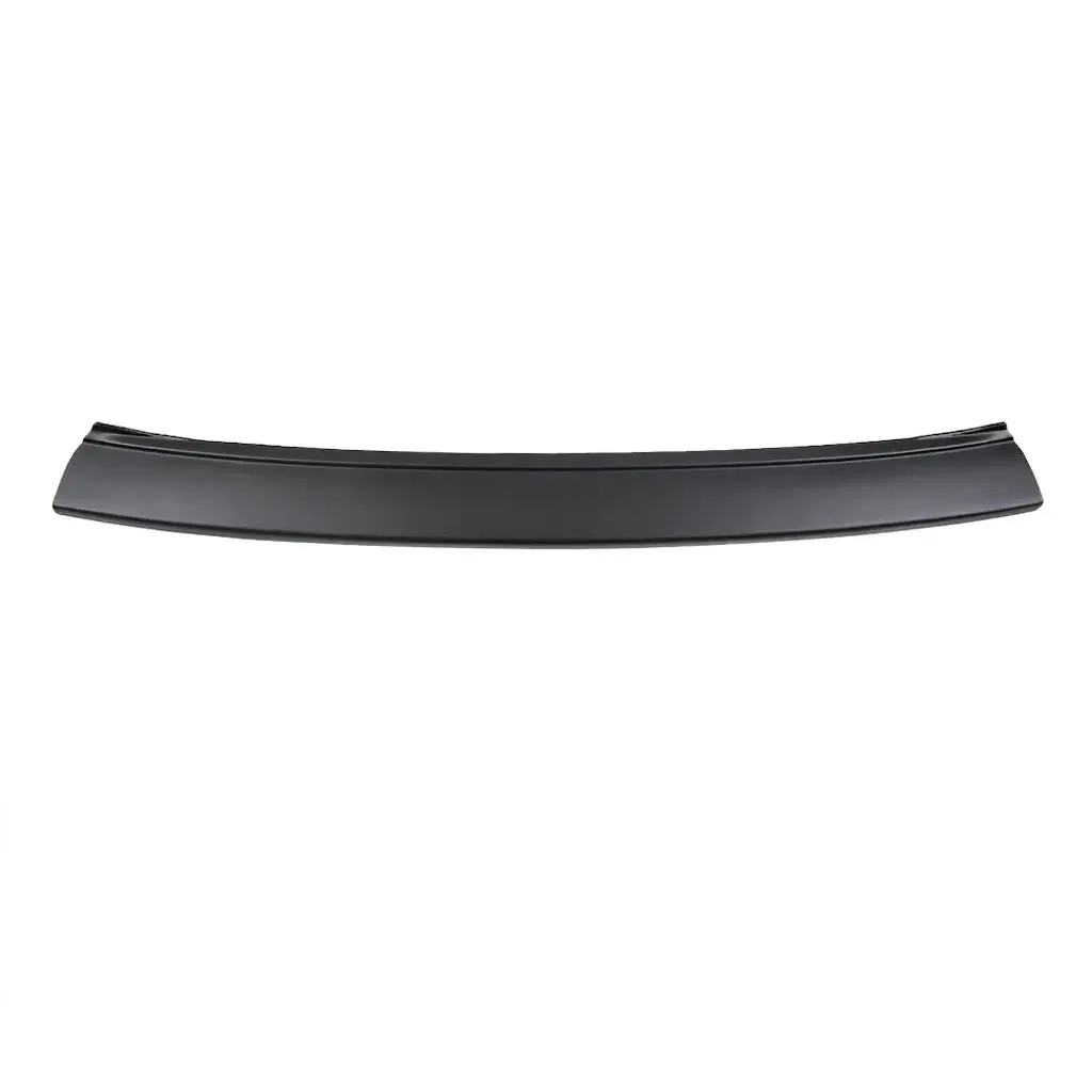 VW T6 - T6.1 2015+ Rear Bumper Protector Cover 4 Black textured rear bumper protector for VW Transporter T6 and T6.1 (2015 onwards), prevents paintwork scratches during loading.